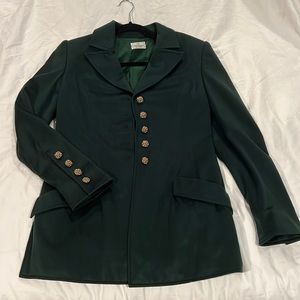Valentino Boutique Green blazer.